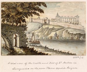 Série skic, pohledy ve Velké Británii, kontinentu a Americe 1772-1778 (akvarel) od British School