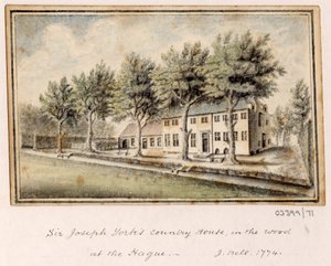 Série skic, pohledy ve Velké Británii, kontinentu a Americe 1772-1778 (akvarel) od British School