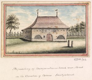 Série skic, pohledy ve Velké Británii, kontinentu a Americe 1772-1778 (akvarel) od British School