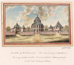 Sarja luonnoksia, näkymiä Isossa-Britanniassa, mantereella ja Amerikassa 1772-1778 (akvarelli) od British School