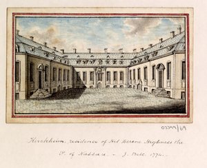 Série skic, pohledy ve Velké Británii, kontinentu a Americe 1772-1778 (akvarel) od British School