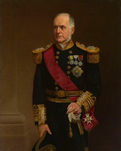 Portrét admirála sira Richarda Vesey Hamiltona (1829-1912) od British School