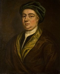 Portrét neznámého gentlemana (kdysi se říkalo, že jde o autoportrét Hogartha), 30. léta 18. století od British School