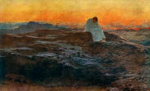 Kristus na poušti, 1898, 1912.