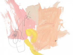 Moderní abstraktní pastel