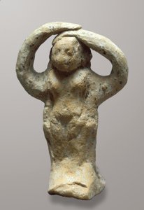 Figurka truchlícího, Azor, Izrael (hlína)