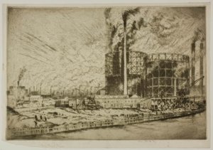 Chicago – Gas Tank Town, 29. ulice a řeka