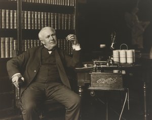 Thomas Alva Edison (1847-1931) od Brothers Pach