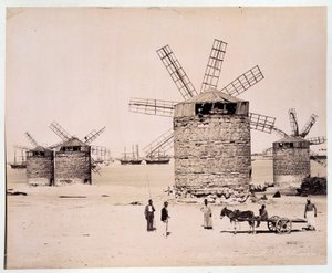 Moulins a Alexandria - fotografie bratří Zangali, konec 19. století