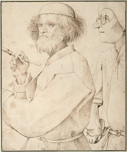 Malíř a kupující, c. 1565 od Bruegel