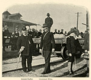 Příjezd do Port Tampa, španělsko-americká válka, červen 1898, 1899.