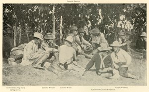 Konference po bitvě drsných jezdců, španělsko-americká válka, červen 1898, 1899.