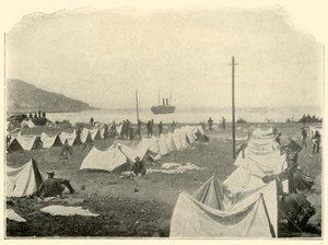 St. Paul in Bay, střelba přes Top of Hill...24. června, španělsko-americká válka, 1898, 1899.