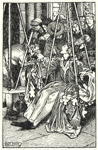 Ilustrace pro The Cloister and The Hearth od Charlese Reade (litho) od Byam (after) Shaw
