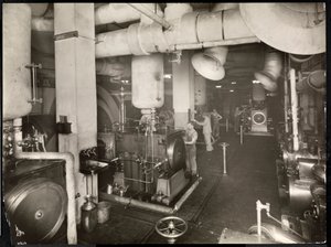 Kotelna v hotelu McAlpin, 1913 (stříbrný želatinový tisk) od Byron Company