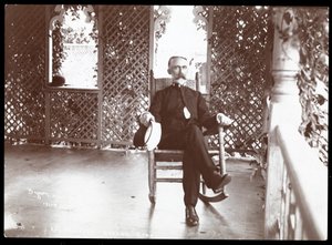 Americký námořní důstojník admirál William Thomas Sampson, Havana, 1902 (stříbrný želatinový tisk)