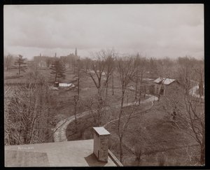 Část panství Erlich na Hudsonu, New York, 1896-98 (stříbrný želatinový tisk) od Byron Company