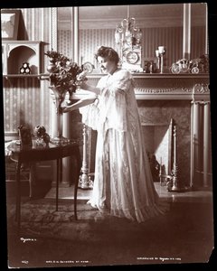 Virginia Harned (paní E.H. Sothern, 1.) 1902 (stříbrný želatinový tisk)