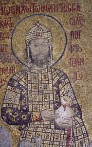 Císař John Comnenus v Hagia Sophia (mozaika) od Byzantine