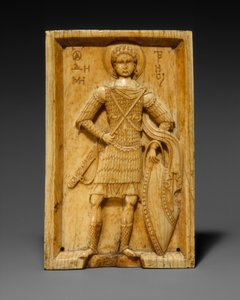 Ikona se svatým Demetriem, 950-1000 (slonovina) od Byzantine
