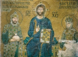 Mozaika Zoe, Hagia Sophia, Istanbul od Byzantine