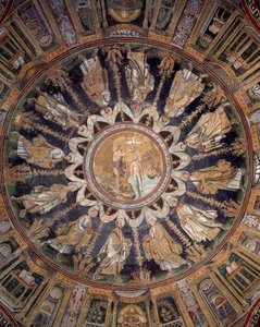 Apoštolové (stropní mozaika, 400–450) od Byzantine
