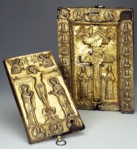 Relikviář pravého kříže, konec 11.-začátek 12. století od Byzantine Byzantine