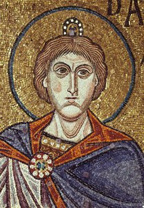 Prorok Daniel Detail vnitřní mozaiky v bazilice sv. Marka, 12. století od Byzantine Byzantine