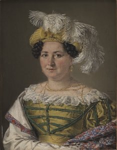 Portrét paní Pauline Hagenové od C.A. Jensen