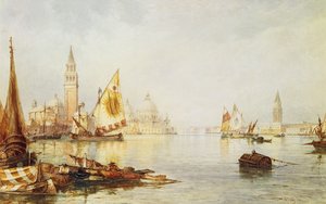 Pohled na Benátky od C.B. Hardy