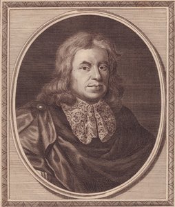 Portrét anglického lékaře Thomase Sydenhama (1624-1689), mědirytina Johna Goldara (1729-1795) podle obrazu P. Lelyho od J.B. and Brown J. Rowbotham