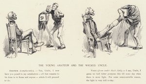 Mladý amatér a zlý strýc (litho) od C.J. Taylor