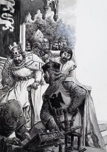 John Lackland, "Drobný tyran