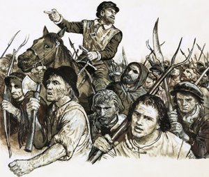 Robert Kett v čele rolnického povstání od C.L. Doughty
