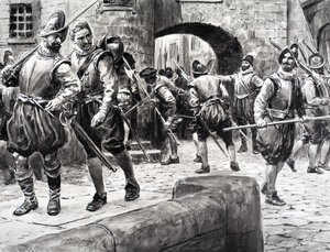 Příběh Francie -- vojáci se shromažďují v Paříži od C.L. Doughty