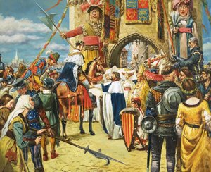 Neznámý král je vítán hodnostáři od C.L. Doughty