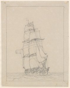 Brig od Christoffer Wilhelm Eckersberg