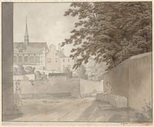 V kostele Saint-Martin v Montmorency, severně od Paříže, 10. července 1812 od Christoffer Wilhelm Eckersberg