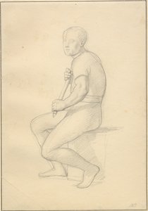 Balderova smrt - studie pro Thora. od Christoffer Wilhelm Eckersberg