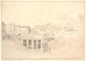 Lot v Cloaca Maxima od Christoffer Wilhelm Eckersberg