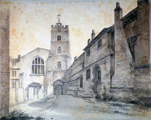 St Bartholomew-the-Great, City of London, 1803 od C John M Whichelo