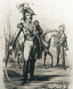 Joachim Murat (litografie) od C. Perrin