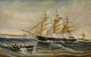 Agincourt vstupuje do Tyne od C. Robinson
