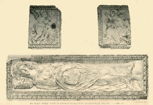 Sarkofág Santa Giustina, c1476, 1881. od C Stoney