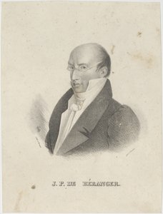 Portrét Pierre-Jean de Béranger 1780-1857. od Cäcilie Brandt