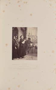 Mučednická smrt L. Saunderse, autor: C.W. Cope, R.A. od Caldesi and Montecchi