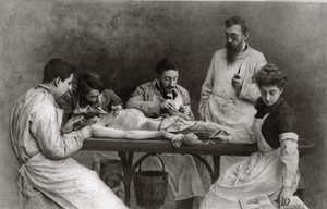 Konec praktické školy, 1902 od Camille Felix Bellanger