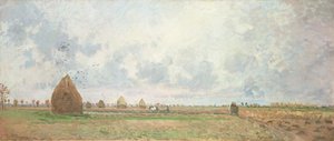 Čtyři roční období, podzim, 1872 od Camille Jacob Pissarro