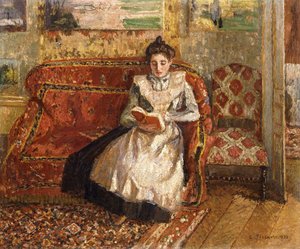 Jeanne Reading, 1899 od Camille Jacob Pissarro