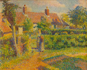 Chalupa, 1887, 1935. od Camille Jacob Pissarro